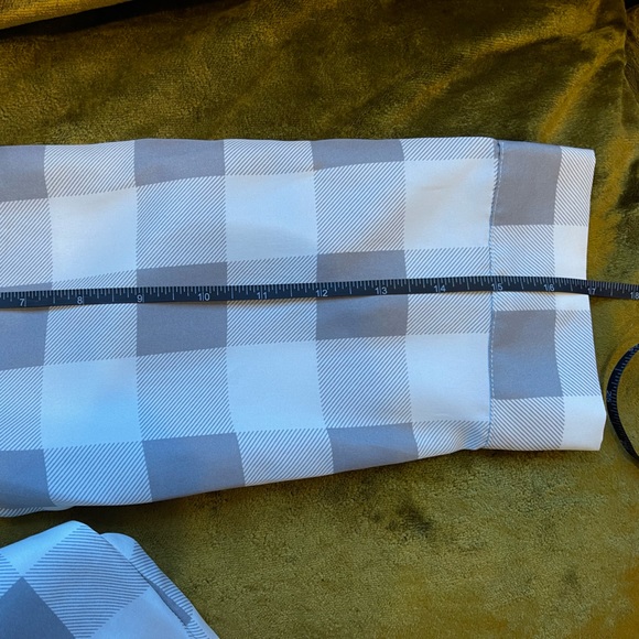 NWT The Limited SZ S White and Grey Check 3/4 Sleeve Blouse! - Picture 8 of 13